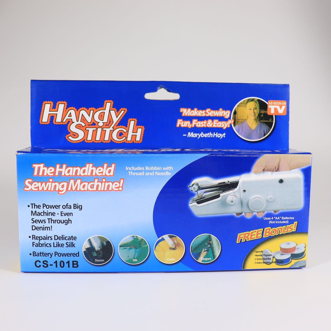 QuickStitch Handheld Cordless Sewing Machine | Instant Repairs On-The-Go