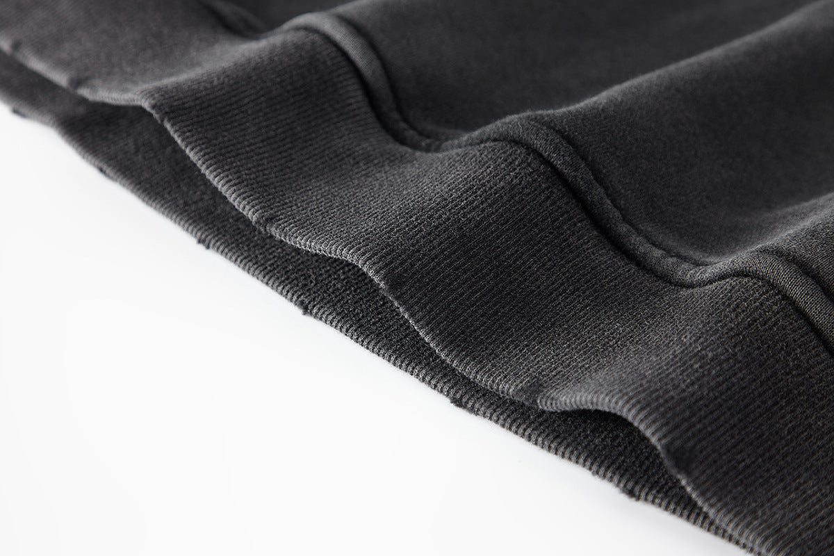 Confusde™ "The Last Supper" Vintage Wash Hoodie | Paisley Graphic Pullover