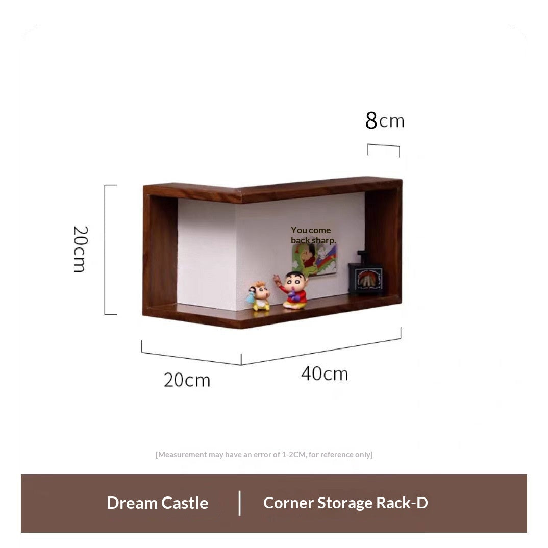 The Spotlight Corner Shelf™ (Integrated Warm LED)