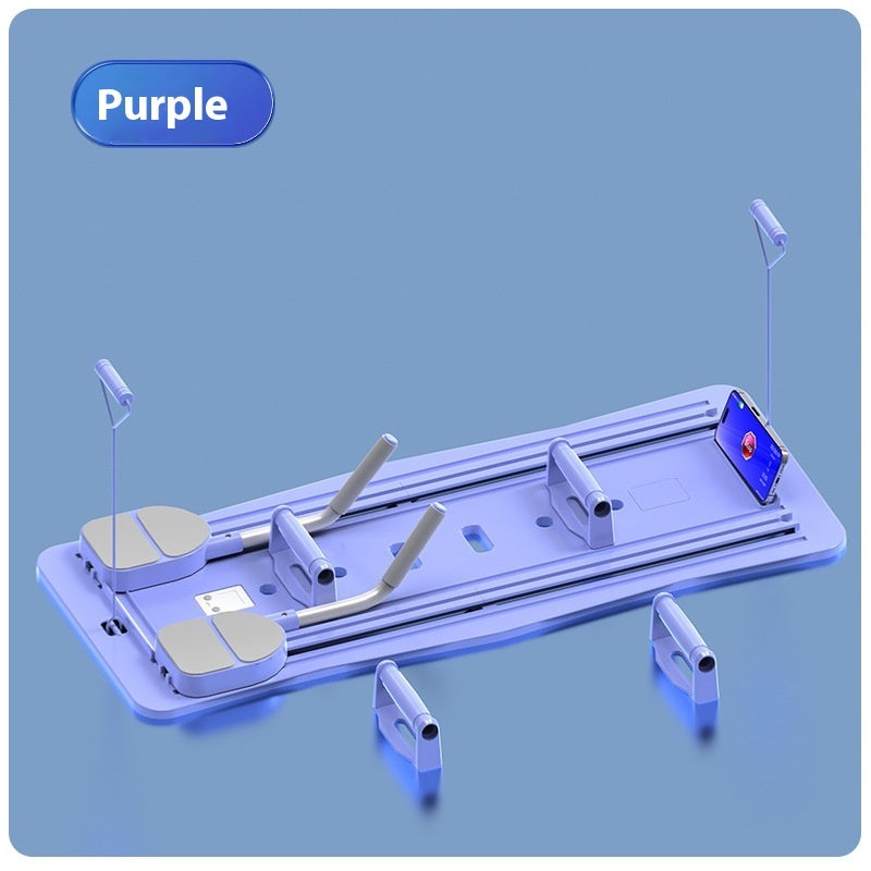 Studio-Flow: Portable All-in-One Pilates Reformer Board & Resistance System