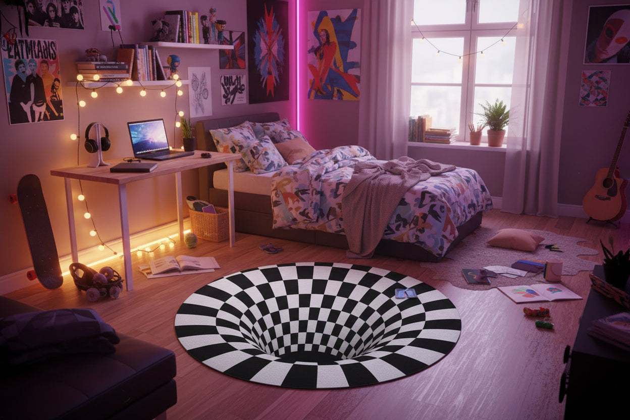 VoidStep™ 3D Optical Illusion Rug