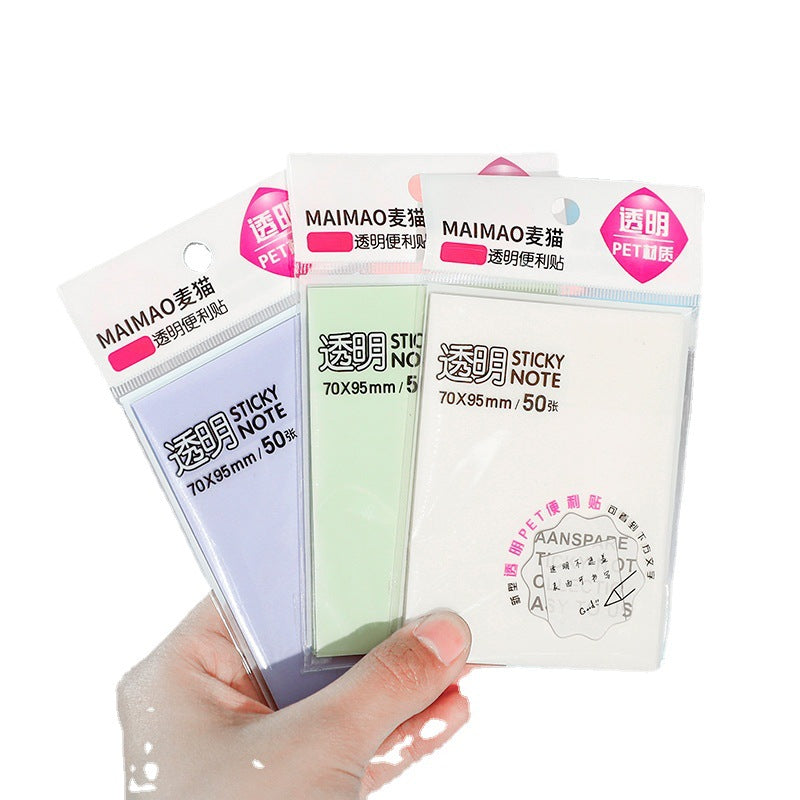 The InvisiNote Transparent Sticky Pads | Annotate Without Ruining Books