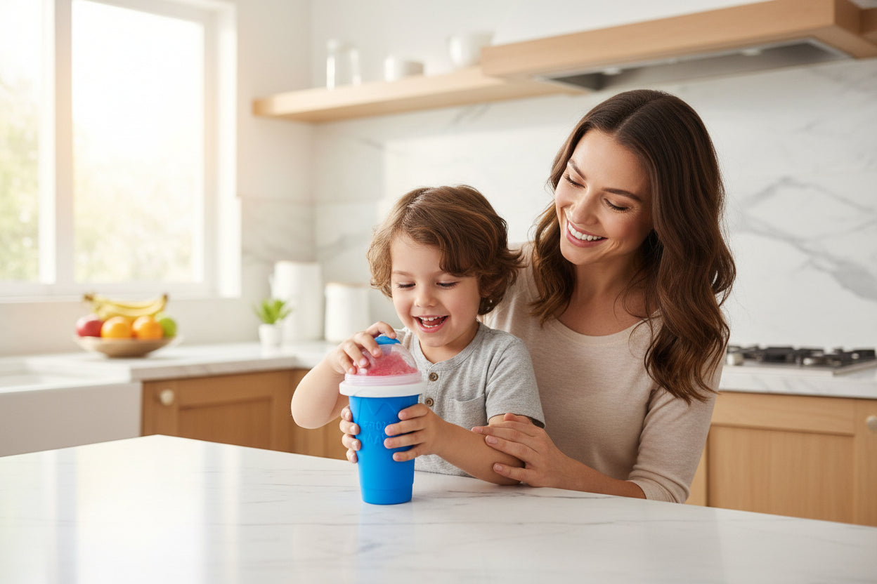 SlushSqueeze™ Instant Slushie Maker | Viral Frozen Magic Squeeze Cup