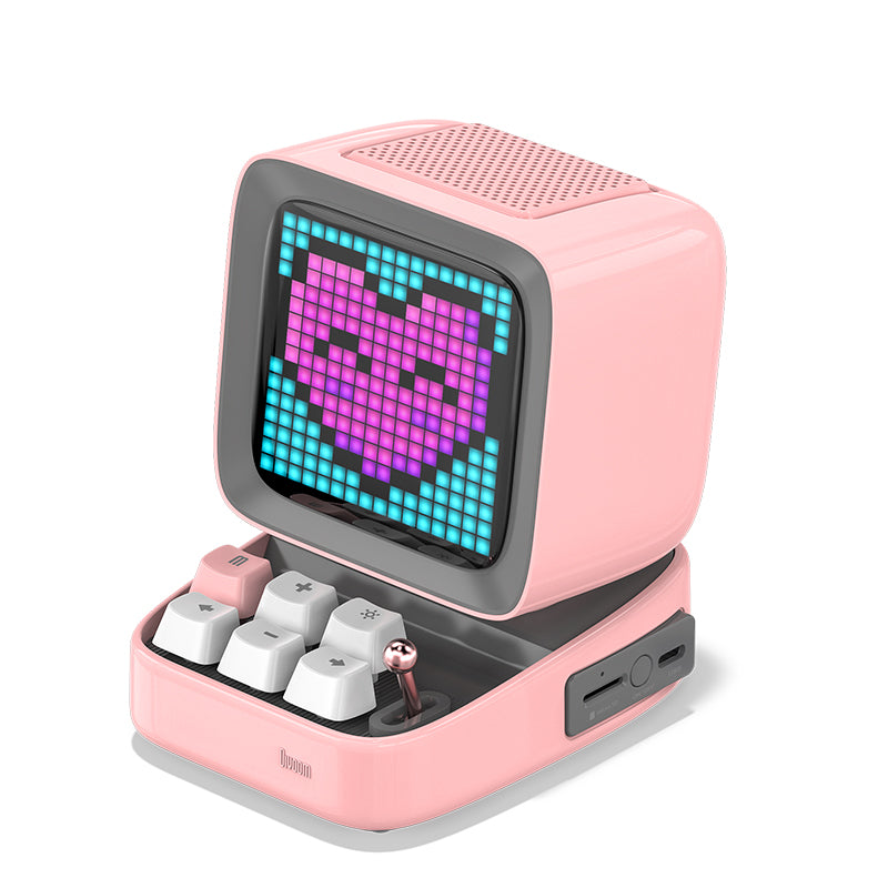 RetroVibe™ Pixel Art Bluetooth Speaker & Desktop Companion