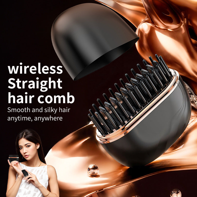SilkGo™ Mini Cordless Hair Smoother | The Instant Frizz Fixer