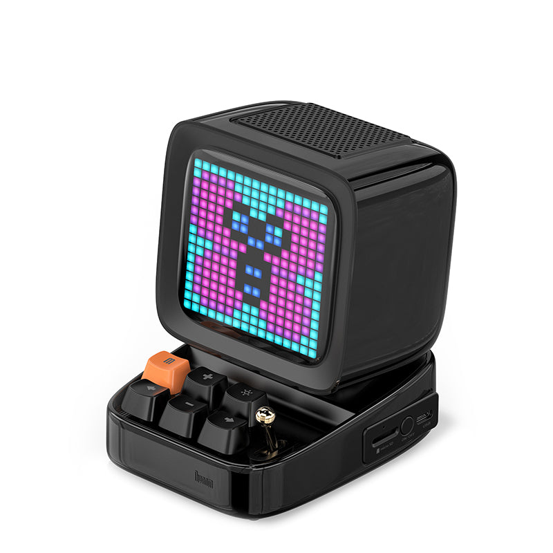RetroVibe™ Pixel Art Bluetooth Speaker & Desktop Companion