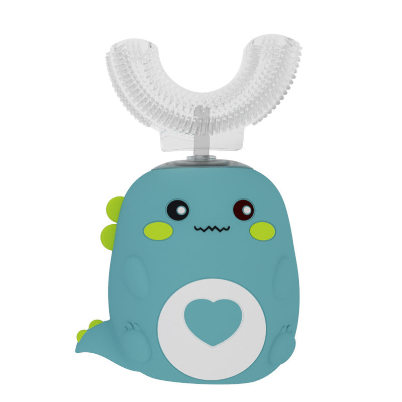 DinoSmile™ Ultrasonic U-Shaped Kids Toothbrush | 360° Automatic Cleaner