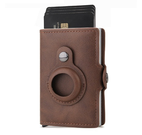 SwitchVault™ Carbon Fiber Pop-Up Wallet | Viral AirTag & RFID Blocking Slim Holder