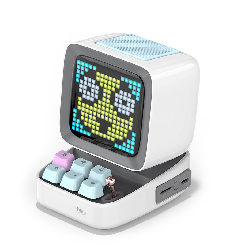 RetroVibe™ Pixel Art Bluetooth Speaker & Desktop Companion