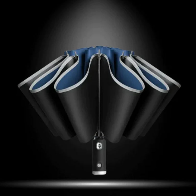 StormFlip Pro LED Reverse Umbrella | Windproof, Reflective & No-Drip
