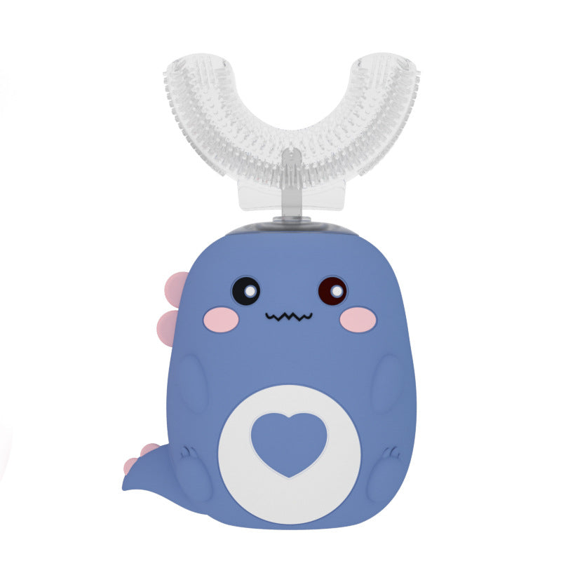 DinoSmile™ Ultrasonic U-Shaped Kids Toothbrush | 360° Automatic Cleaner