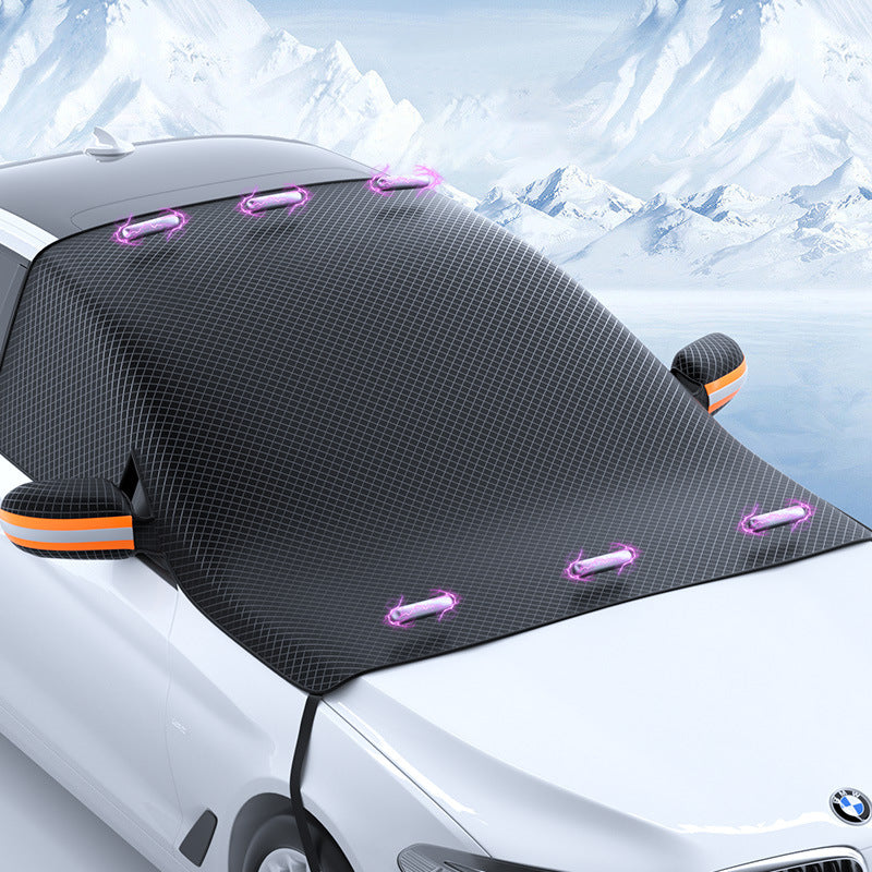 The FrostShield Magnetic Snow Cover (Instant Defrost)