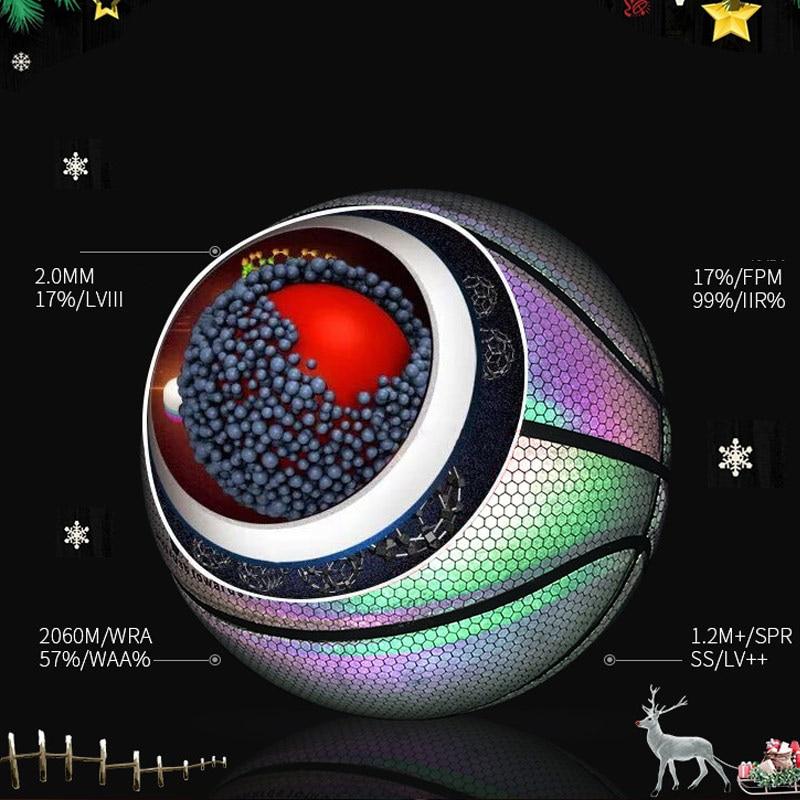 GlowHoop™ Reflective Holographic Basketball