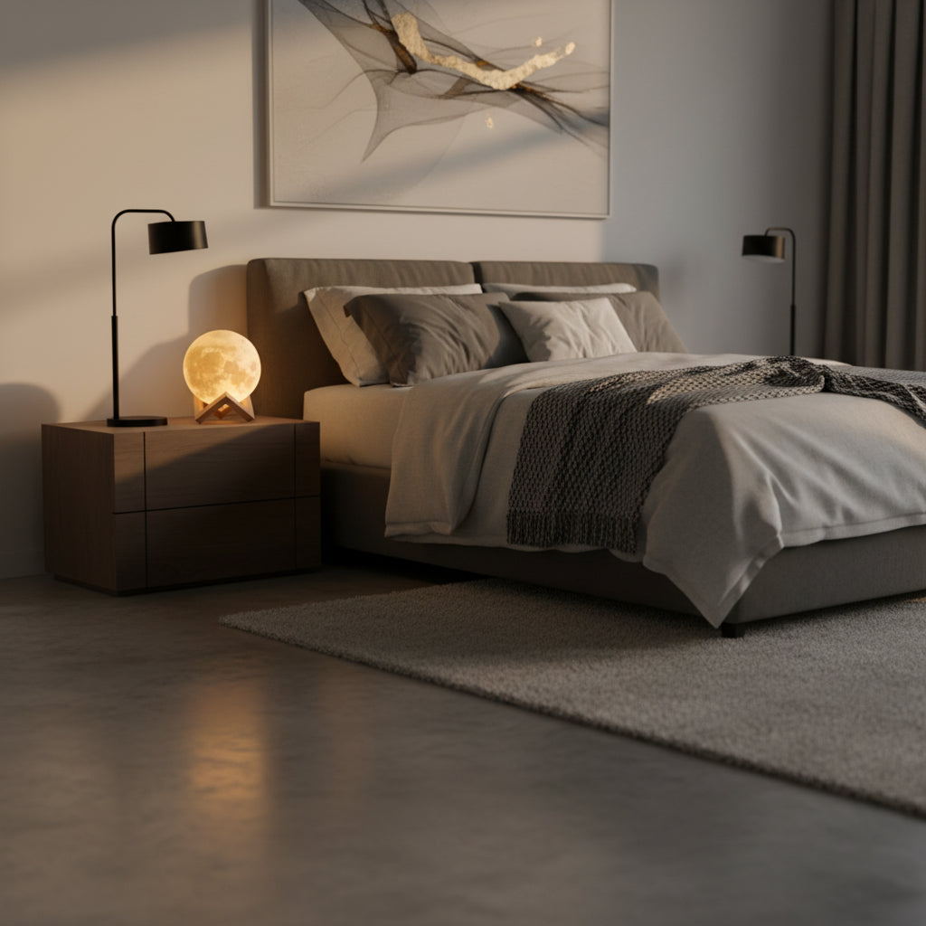 LunaGlow™ 3D Moon Lamp | Viral Aesthetic Night Light & Moon Decor