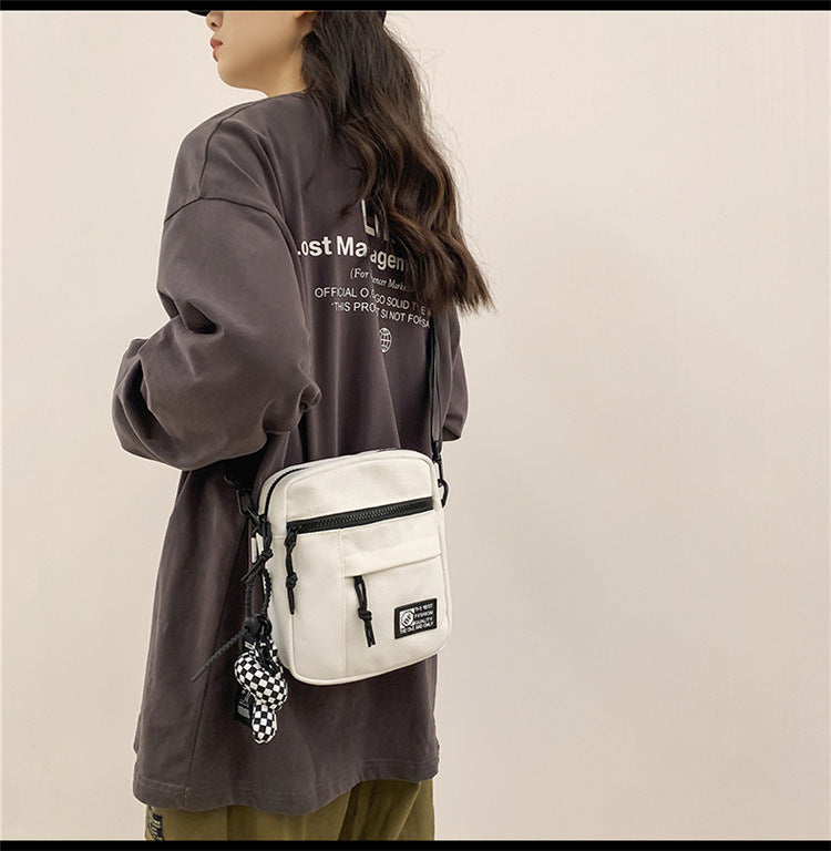 StreetUtility™ Mini Canvas Crossbody Bag | Unisex Shoulder Pouch