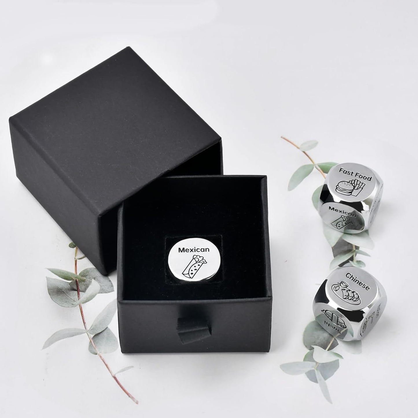 DecisionDice™ Date Night Food Decider | Viral Couple's Dinner Decision Make