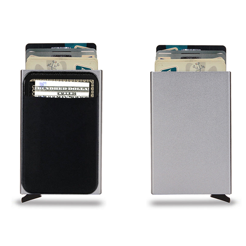 QuickStack™ Aluminum Pop-Up Wallet | Viral Instant Access RFID Blocking Card Holder