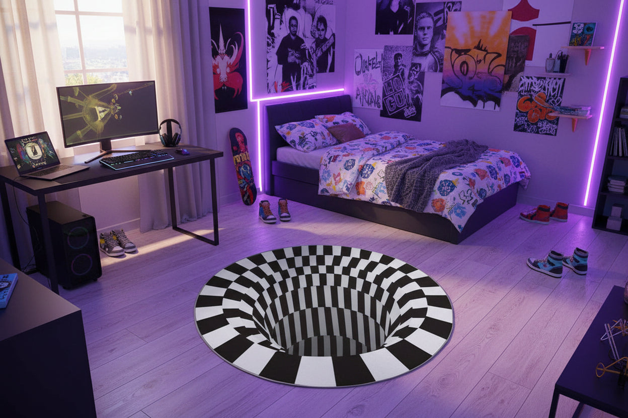 VoidStep™ 3D Optical Illusion Rug