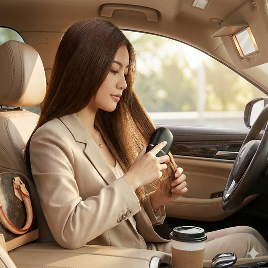 SilkGo™ Mini Cordless Hair Smoother | The Instant Frizz Fixer