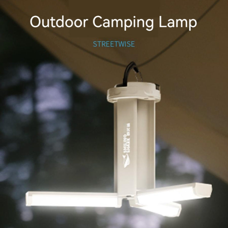 StreetWise™ Foldable LED Camping Lantern | Rechargeable Hanging Tent Light