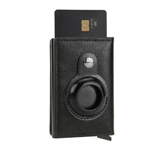 SwitchVault™ Carbon Fiber Pop-Up Wallet | Viral AirTag & RFID Blocking Slim Holder