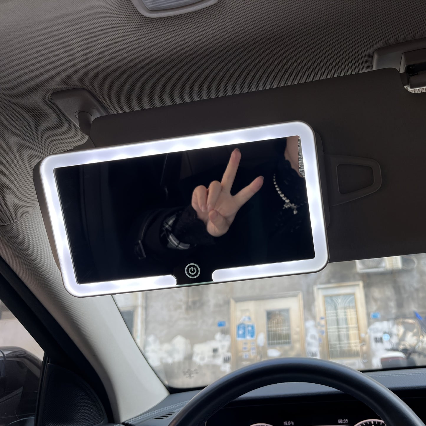 The Ultimate Car Vanity Mirror (Rechargeable LED)