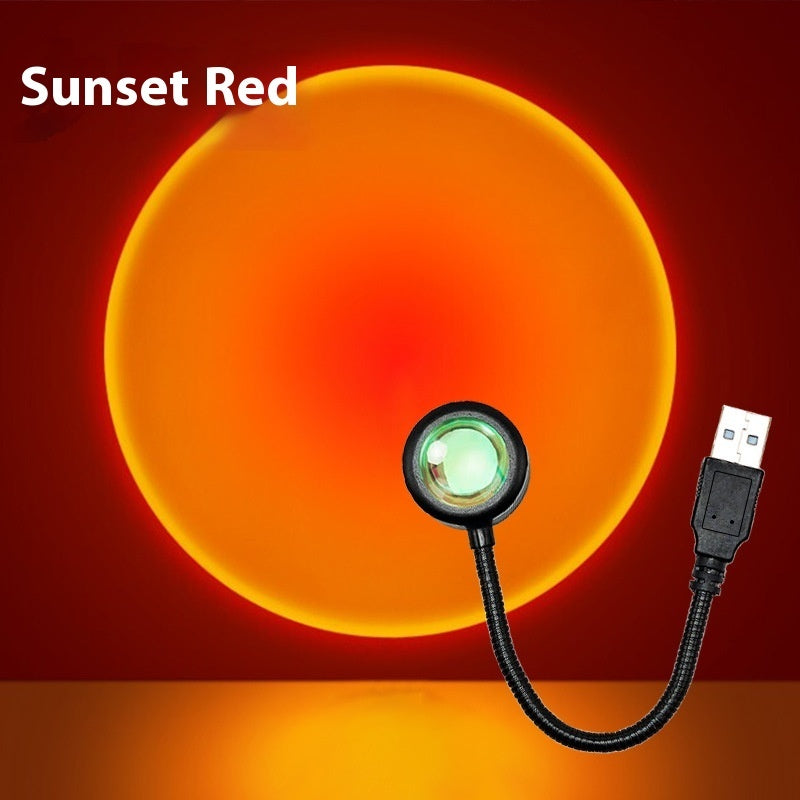 AuraView™ 7-Color Sunset Projection Lamp