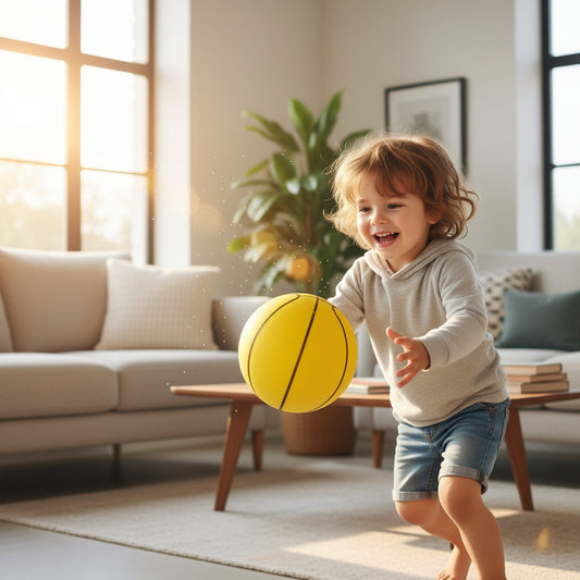 HushHoop™ Silent Foam Indoor Basketball