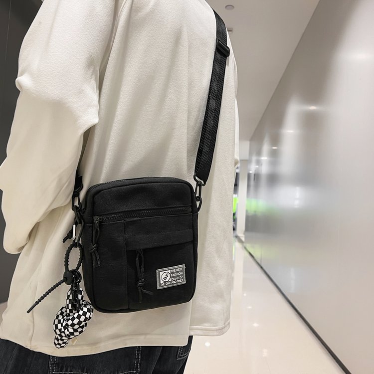 StreetUtility™ Mini Canvas Crossbody Bag | Unisex Shoulder Pouch