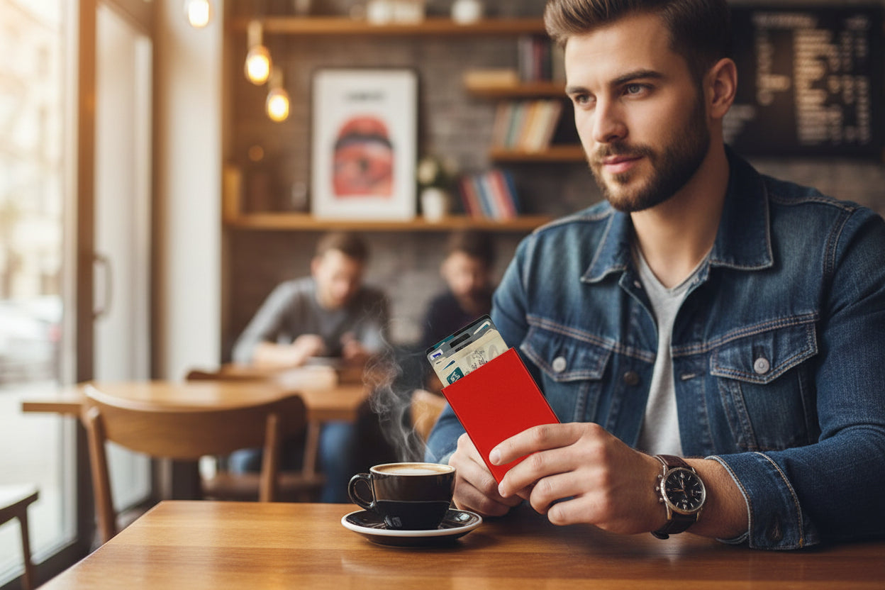 QuickStack™ Aluminum Pop-Up Wallet | Viral Instant Access RFID Blocking Card Holder