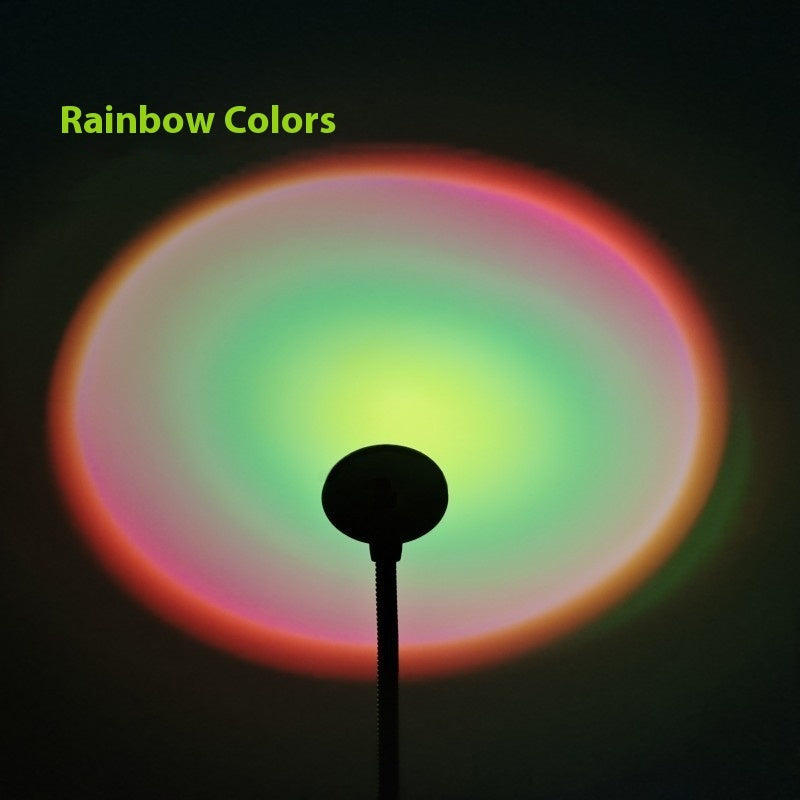 AuraView™ 7-Color Sunset Projection Lamp