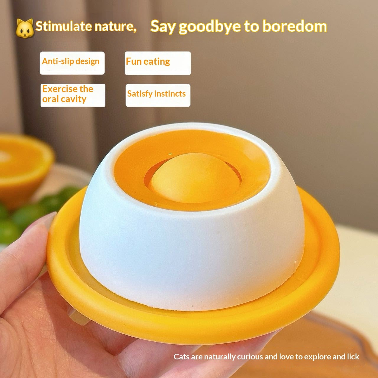 PetPop™ Interactive Lick Dome | Calming Treat Dispenser for Dogs & Cats