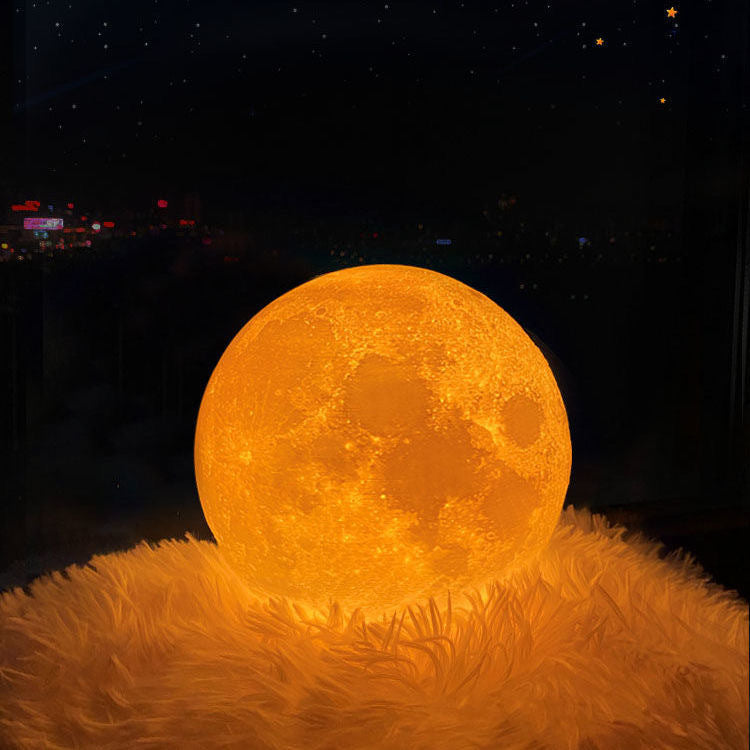 LunaGlow™ 3D Moon Lamp | Viral Aesthetic Night Light & Moon Decor