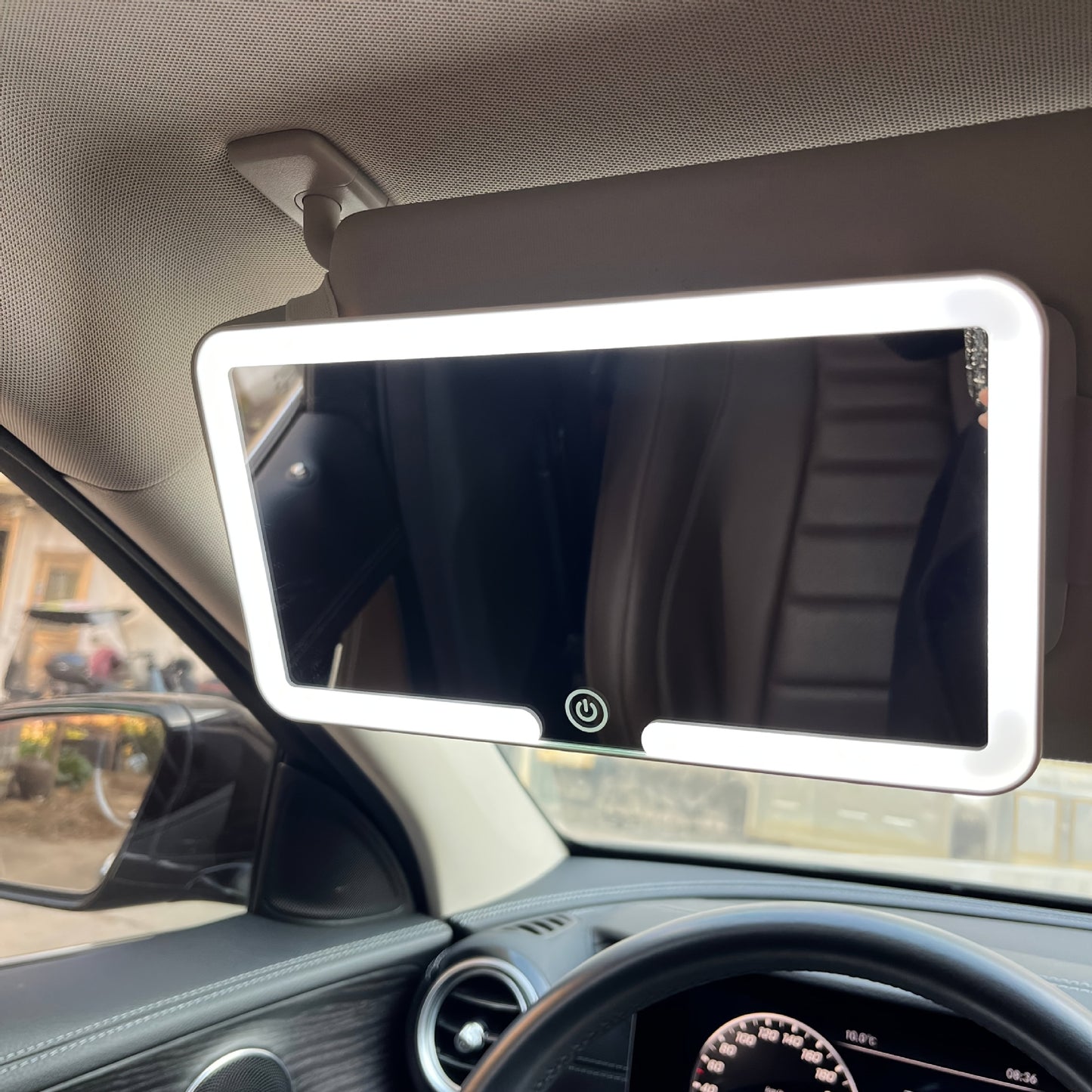 The Ultimate Car Vanity Mirror (Rechargeable LED)