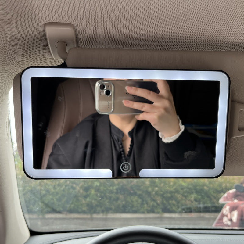 The Ultimate Car Vanity Mirror (Rechargeable LED)