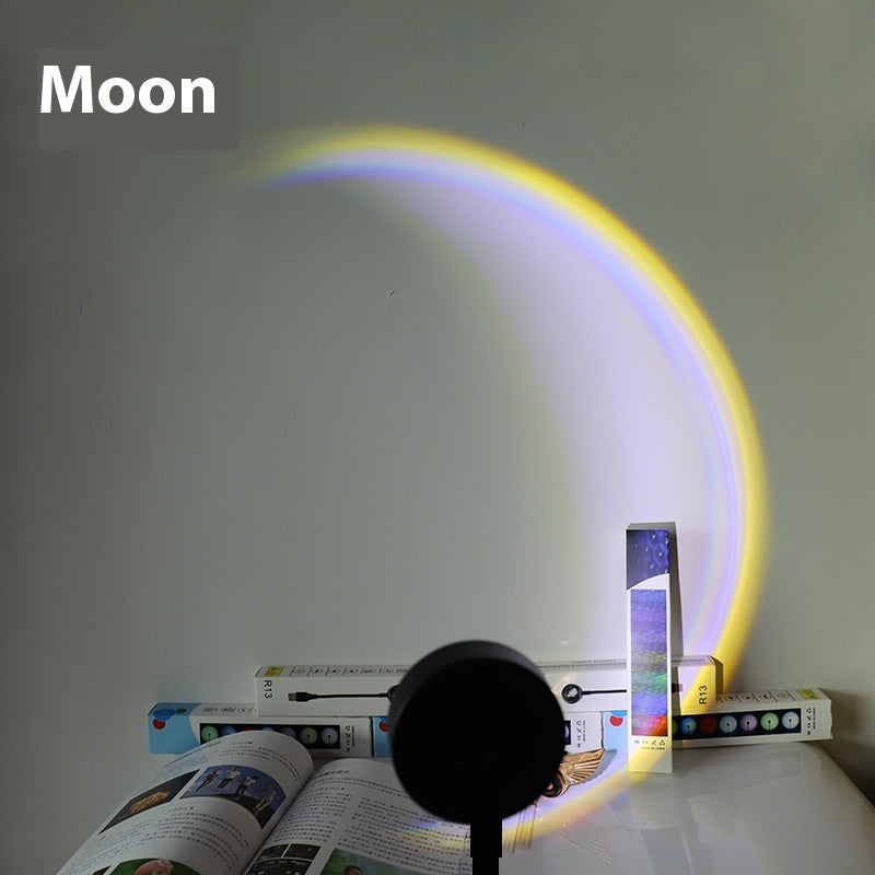 AuraView™ 7-Color Sunset Projection Lamp