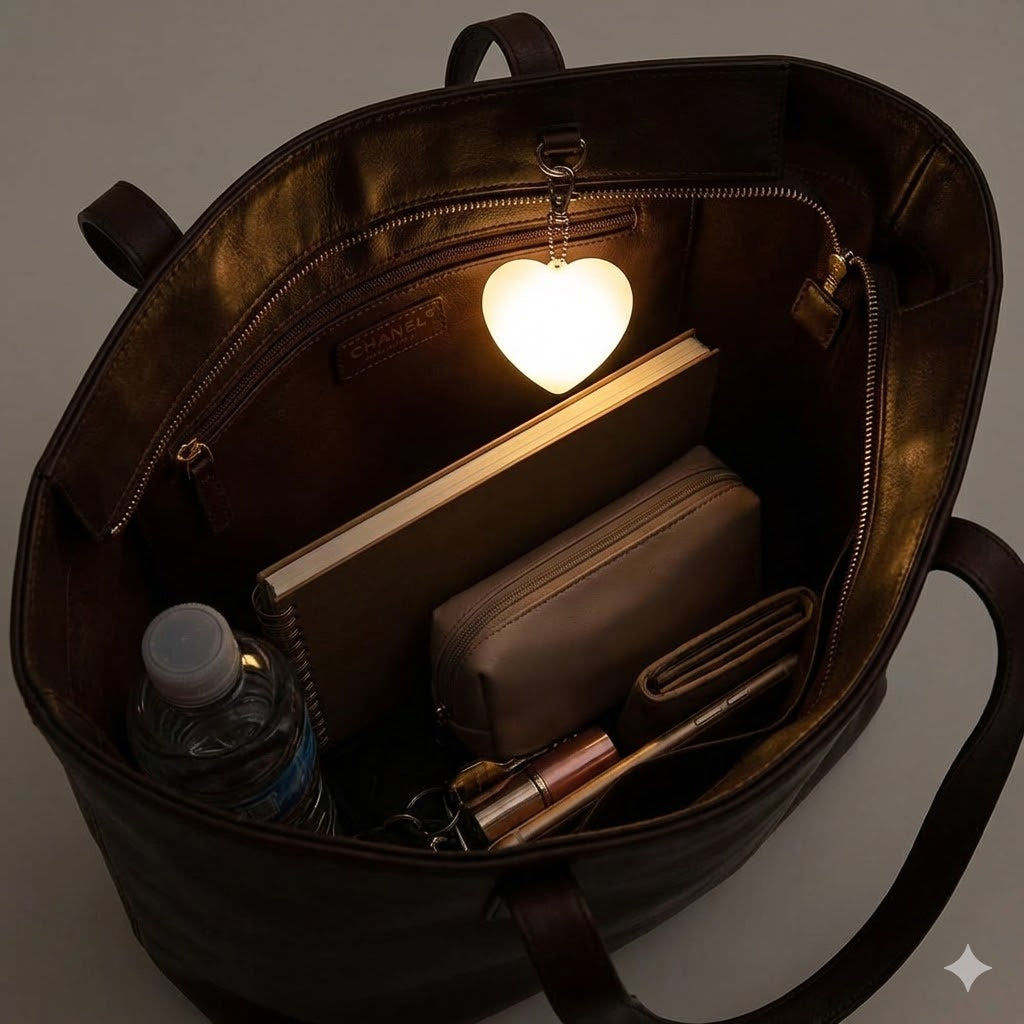 LumiHeart™ Touch-Activated Purse Light