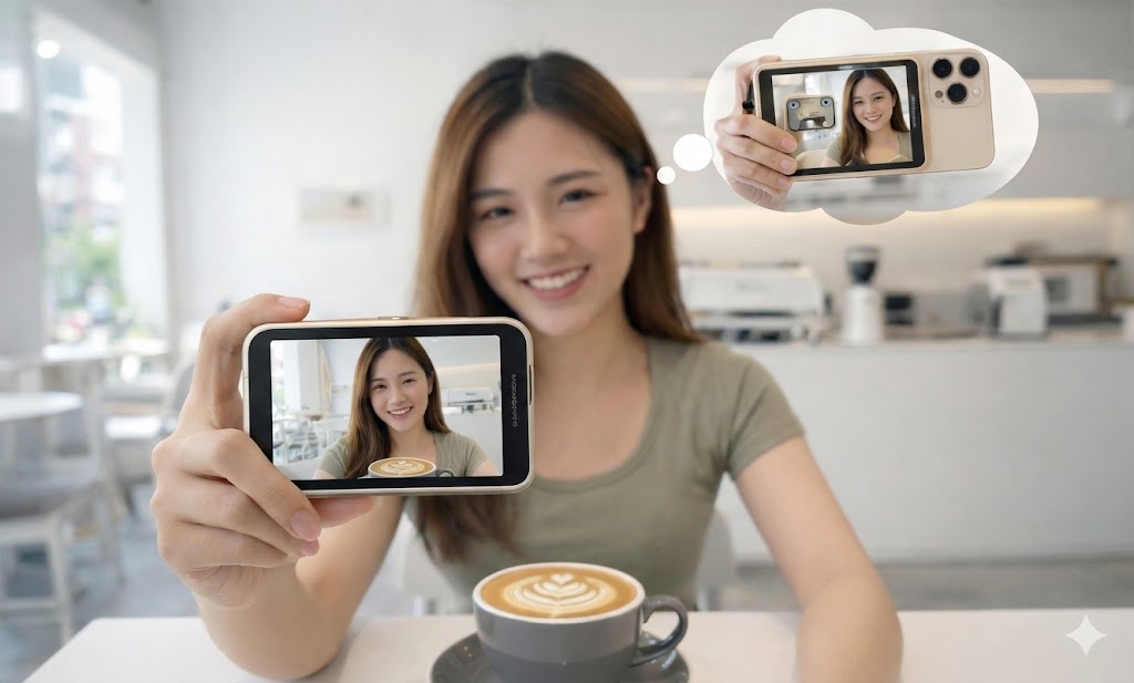 VlogLite™ 7-in-1 Universal Selfie Screen | Wireless Mirroring & Zoom Control