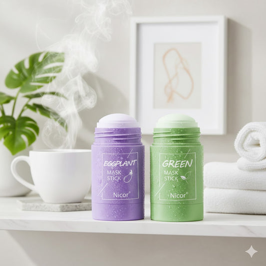 PurePore™ Deep Cleanse Clay Mask Stick | Mess-Free Detox Duo