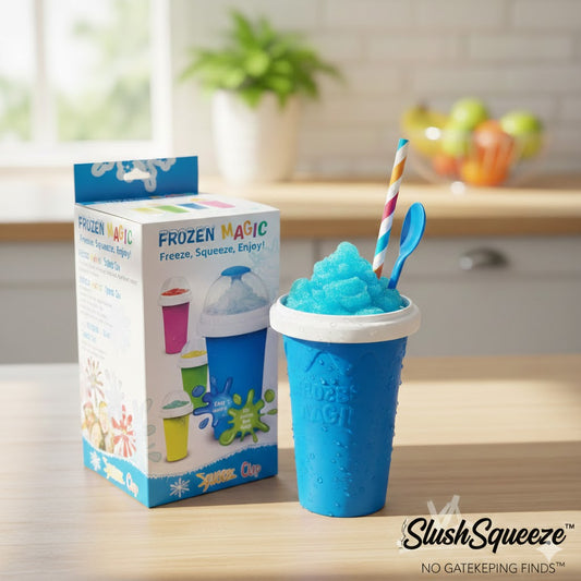 SlushSqueeze™ Instant Slushie Maker | Viral Frozen Magic Squeeze Cup