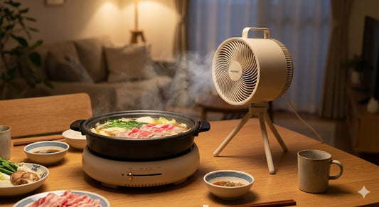 VaporVac™ Portable Desktop Range Hood | USB Mini Exhaust Fan & Smoke Extractor