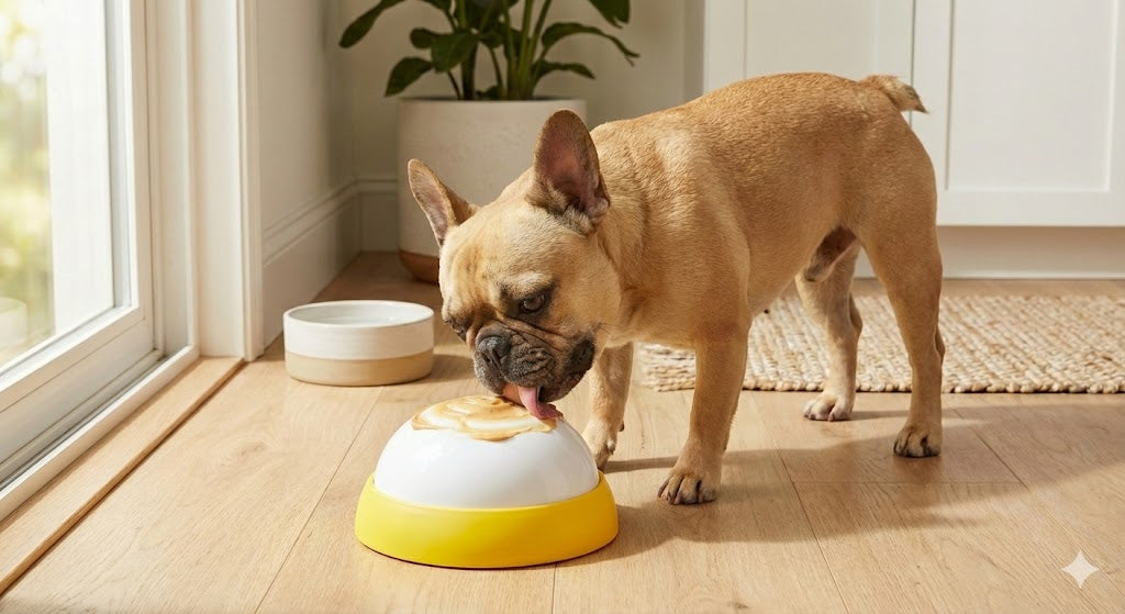 PetPop™ Interactive Lick Dome | Calming Treat Dispenser for Dogs & Cats