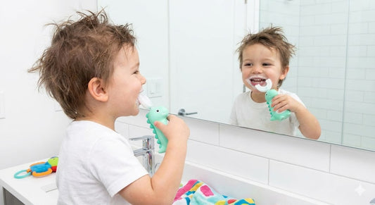 DinoSmile™ Ultrasonic U-Shaped Kids Toothbrush | 360° Automatic Cleaner