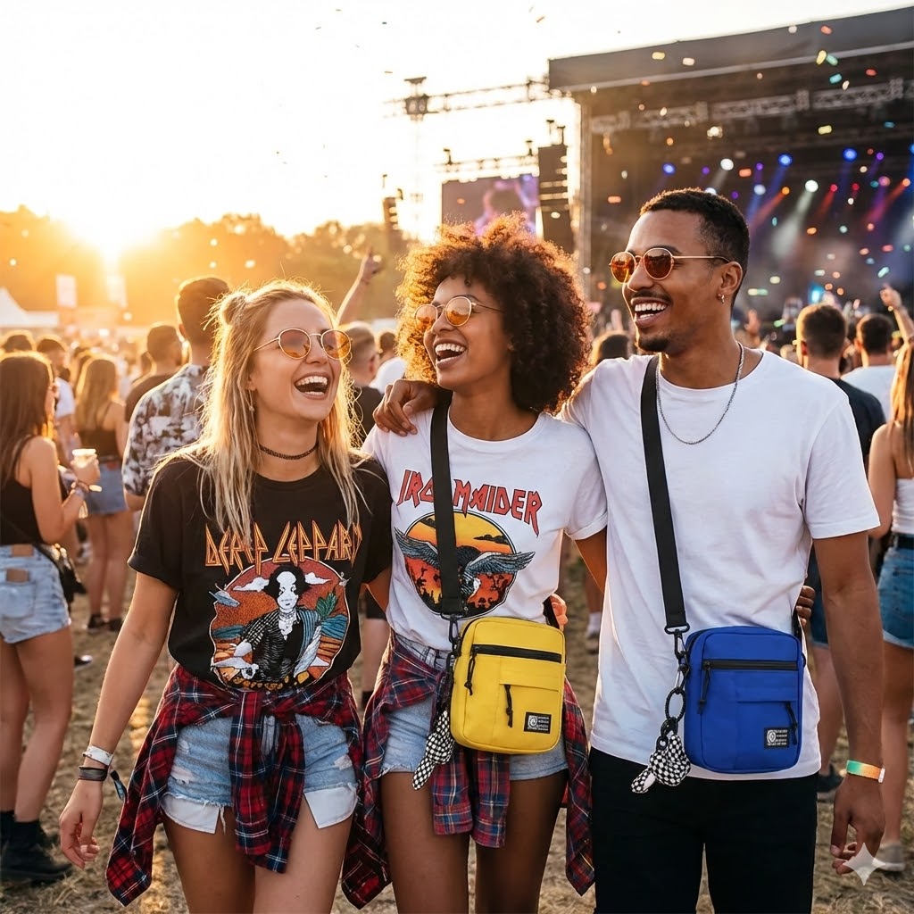 StreetUtility™ Mini Canvas Crossbody Bag | Unisex Shoulder Pouch